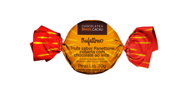 Trufa Panottone Chocolate ao Leite